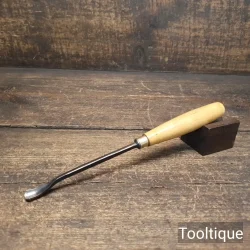 Vintage 3/8” S.J Addis W&P No: 29 Wood Carving Spoon Gouge Chisel - Sharpened