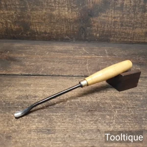Vintage 3/8” S.J Addis W&P No: 29 Wood Carving Spoon Gouge Chisel - Sharpened