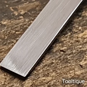 Vintage English 3/8 Bevel Edge Chisel Boxwood Handle - Fully Refurbished