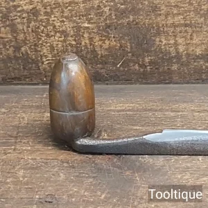 Vintage Carpenters Drawknife 10” Cutting Blade & Egg-Shaped Handles - Refurbished