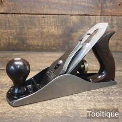 Antique Stanley USA No: 4 Smoothing Plane Rosewood Handles - Fully Refurbished