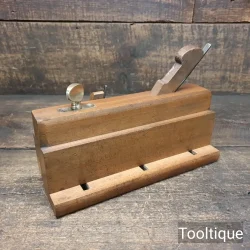 Crisp Vintage Griffiths of Norwich Boxed Moving Fillister Plane - Refurbished