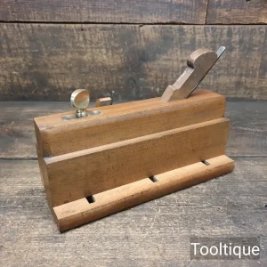 Crisp Vintage Griffiths of Norwich Boxed Moving Fillister Plane - Refurbished