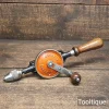 Vintage Stanley No: 803 Double Pinion Egg Beater Type Hand Drill - Refurbished