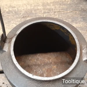  Antique J&J Siddons No: 50 Cast Iron Glue Pot - Cleaned Ready For Use