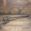 Antique Hand forged Steel Coopers Flagging Iron - Good Condition