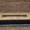Vintage 18” Ornate Rabone Cast Steel and Brass Machinist’s Spirit Level - Refurbished