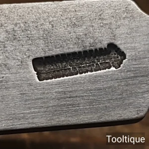 Vintage Marples Shamrock Sheffield 32mm Flat Round Woodturners Chisel - Refurbished