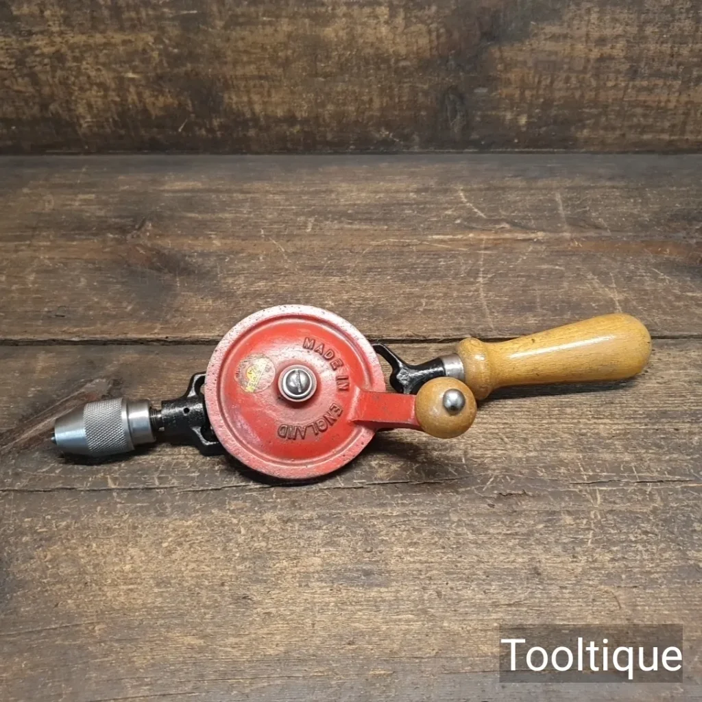 Vintage Stanley Chapman Single Pinion Egg Beater Hand Drill - Refurbished