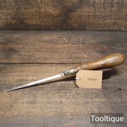 Vintage English Beechwood & Brass Padsaw - Sharpened Ready To Use