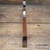 Vintage ¾” Mahogany Infill Rabbet Plane Rosewood Wedge - Fully Refurbished