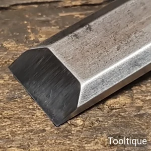 Vintage T. A Witherby ¾” Socket Bevel Edge Chisel Cherry Handle - Fully Refurbished