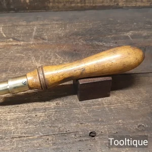 Vintage English Beechwood & Brass Padsaw - Sharpened Ready To Use