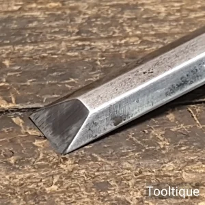 Vintage 7/16” Sheffield No: 5 Long Series Socket Firmer Chisel - Fully Refurbished