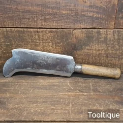 Scarce Antique C. Parkin & Son Double Edged No: 1 Billhook - Sharpened Ready For Use