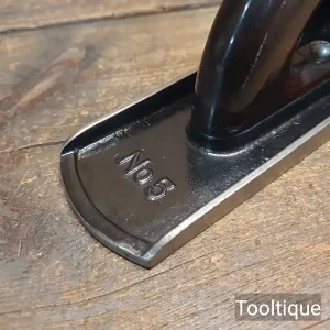 Scarce Vintage Stanley USA No 5C Corrugated Sole Jack Plane - Fully Refurbished