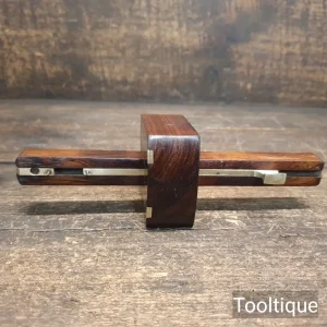 Vintage Buck & Hickman Rosewood Brass Carpenters Mortice Gauge - Refurbished