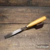 Vintage J.B Addis ¾” Woodcarving Flat Chisel Hardwood Handle - Refurbished
