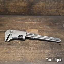Vintage J&S British 11” Cast Steel F Wrench - Refurbished Ready To Use