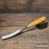 Vintage 13/16” S.J Addis NO: 16 Curved Stem Wood Carving Gouge Chisel - Refurbished
