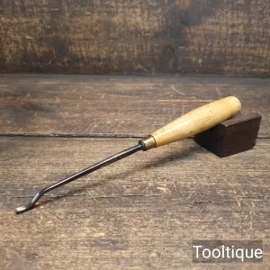 Vintage 3/16” Groverner Brand No: 128 Woodcarving Spoon Gouge Chisel - Refurbished Vintage 3/16” Groverner Brand No: 128 Woodcarving Spoon Gouge Chisel - Refurbished