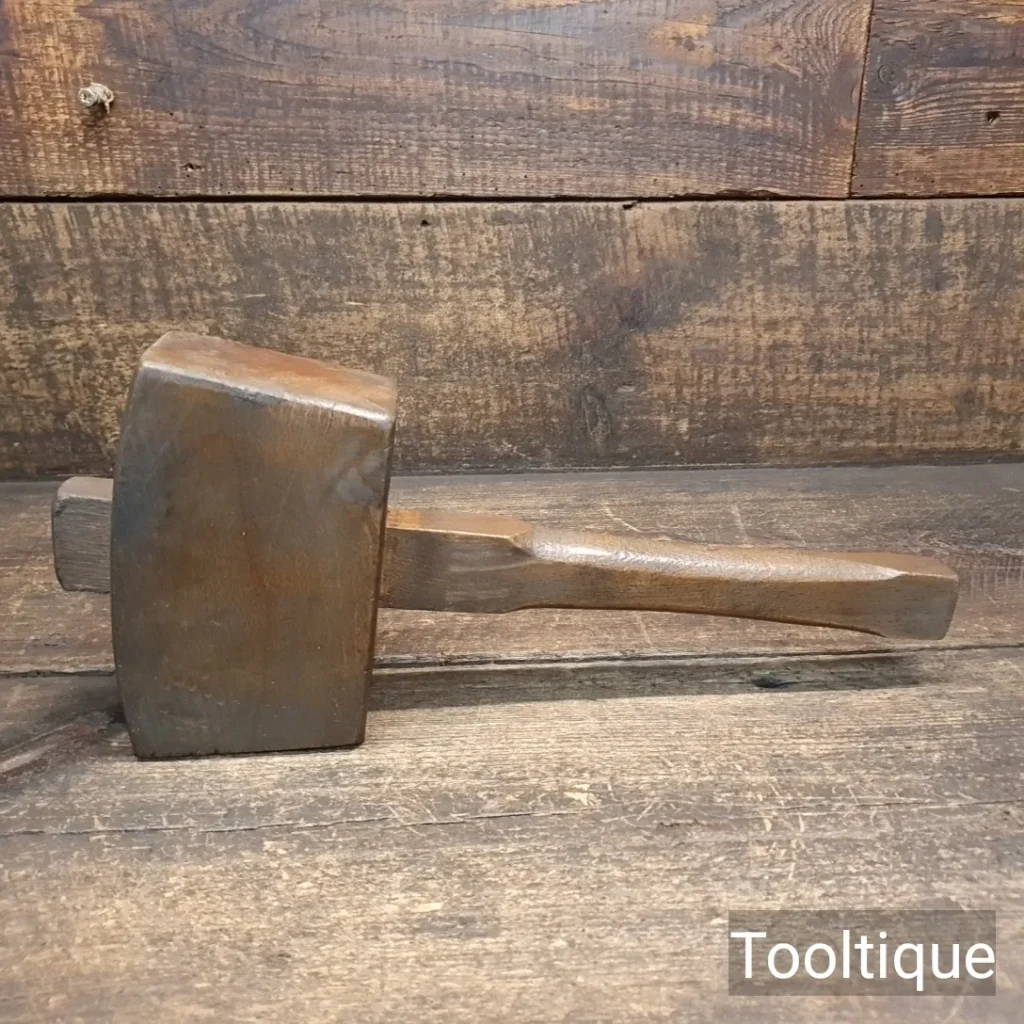 Vintage Carpenters 20oz Beechwood Mallet - Good Condition