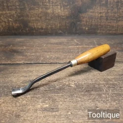 Vintage J.B Addis 9/16” Woodcarving Spoon Gouge Chisel - Refurbished