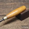 Vintage J.B Addis 9/16” Woodcarving Spoon Gouge Chisel - Refurbished