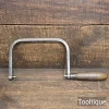 Vintage Eclipse No: 7CP Coping Saw Beech Handle - Good Condition
