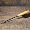 Vintage 9/32” Marples & Sons No: 29 Wood Carving Spoon Gouge Chisel - Refurbished