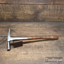 Vintage Brades Co. Saddlers Strapped Tack Hammer - Refurbished For Use
