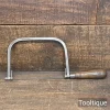 Vintage Regus FRM Coping Saw with Beechwood Handle - Good Condition