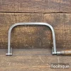 Vintage Regus FRM Coping Saw with Beechwood Handle - Good Condition