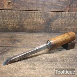 Vintage 9/16” W. Gilpin Pigsticker Mortice Chisel - Refurbished Ready To Use