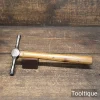 Unusual Vintage Double Ended Flat Faced Hammer - Refurbished For Use
