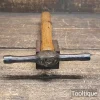 Unusual Vintage Double Ended Flat Faced Hammer - Refurbished For Use