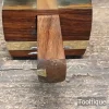 Vintage Carpenters Rosewood & Brass Mortice Gauge - Refurbished Ready To Use