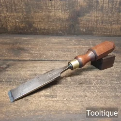 Vintage 1 ¼” Ward & Payne Firmer Chisel Mahogany Handle - Refurbished