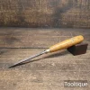 Vintage ¼” Robert Sorby Firmer Chisel Boxwood Handle - Refurbished