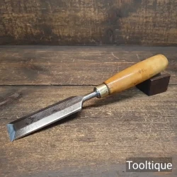 Vintage 1 ¼” Marples & Sons Carpenters Bevel Edge Chisel - Refurbished Ready To Use