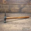 Vintage Joiners Pin Hammer Ashwood Handle - Refurbished For Use