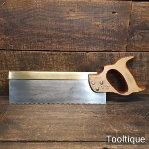 Vintage 12” Footprint Brass Back Cross Cut Bench Saw - Fully Refurbished Vintage 12” Footprint Brass Back Cross Cut Bench Saw - Fully Refurbished