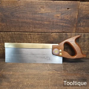 Vintage 12” Spear & Jackson Brass Back 14 Tpi Tenon Saw - Refurbished Vintage 12” Spear & Jackson Brass Back 14 Tpi Tenon Saw - Refurbished
