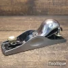 Antique Stanley USA 7” No: 19 Knuckle Cap Adj Throat Block Plane - Fully Refurbished