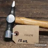 Vintage W. Whitehouse Atlas Works 10oz Joiners Cross Pein Hammer - Refurbished