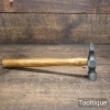 Vintage W. Whitehouse Atlas Works 10oz Joiners Cross Pein Hammer - Refurbished