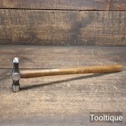 Vintage Stanley England 4oz Ball Pein Hammer - Refurbished For Use