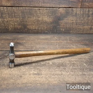 Vintage Stanley England 4oz Ball Pein Hammer - Refurbished For Use