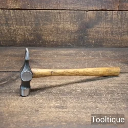 Vintage Stanley England 8oz Joiners Cross Pein Hammer - Refurbished For Use