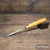 Vintage ¼” Marples Bevel Edge Chisel Boxwood Handle - Refurbished